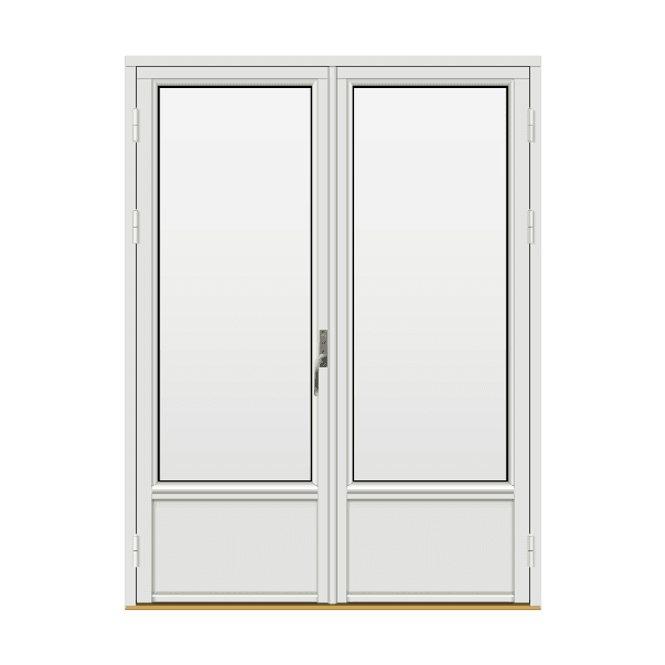 Hovedbilde H-balkongdøren Standard Tre 2-fløyet 150x200 (149x199)