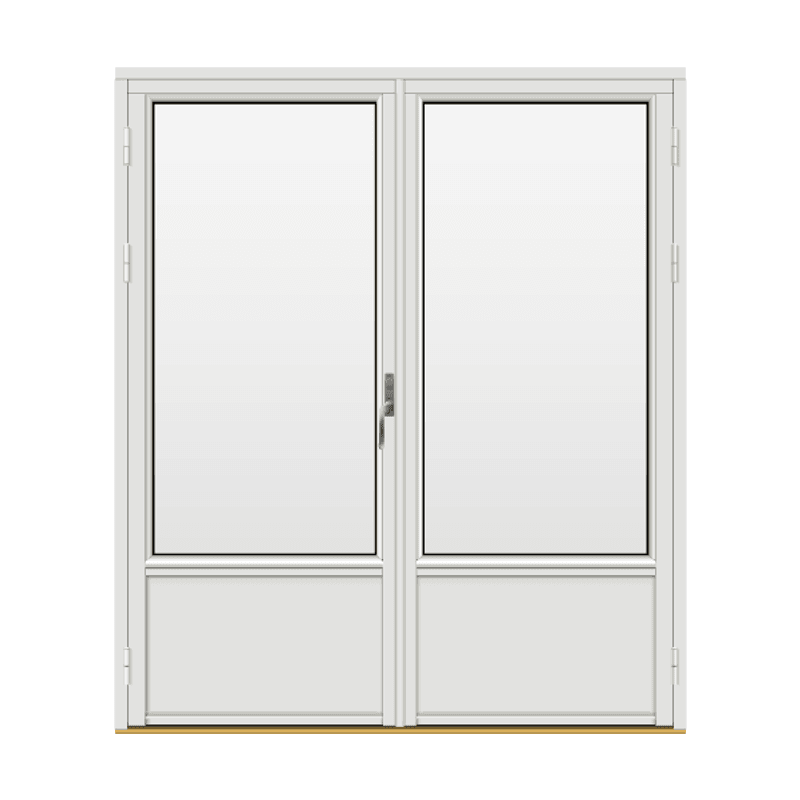 H-balkongdøren Standard Tre 2-fløyet 180x210 (179x209)