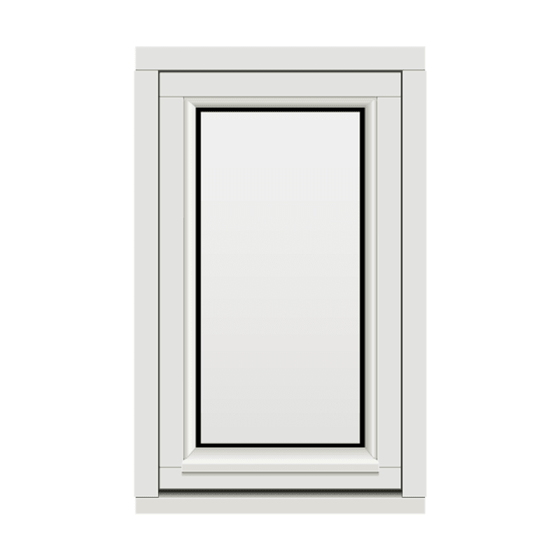 H-vinduet sidesving 1 rams 50x80 (49x79)