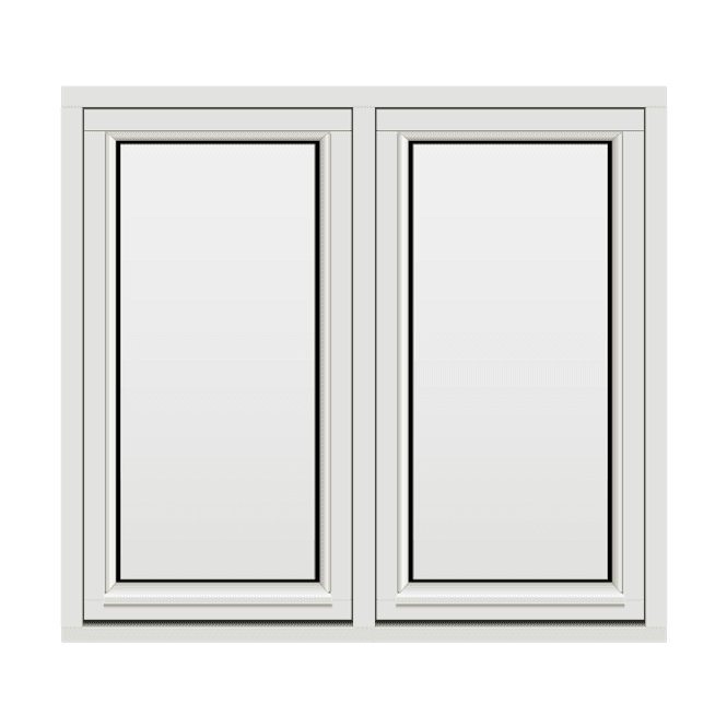 Hovedbilde H-vinduet sidesving 2 rams 120x110 (119x109)