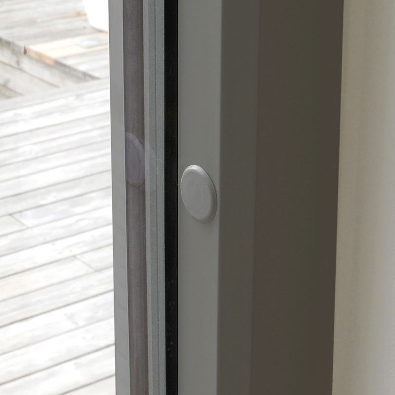 Dekkpropper 12mm Grå RAL7037 40pk