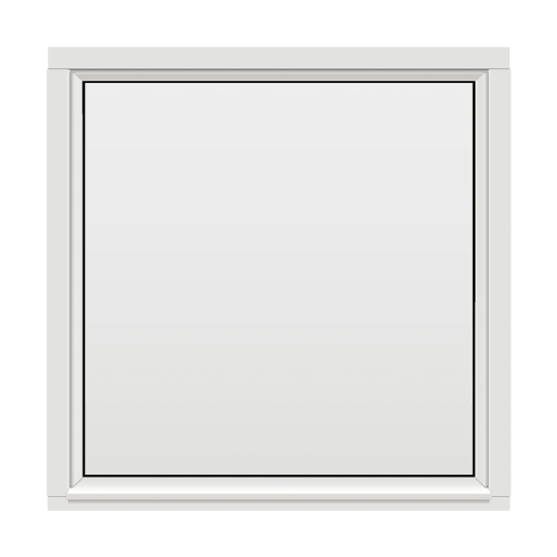 Fastkarm Vindu 80x80 (79x79)