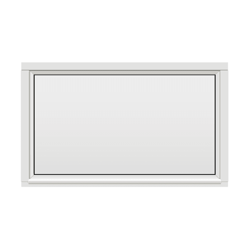 Fastkarm Vindu 100x60 (99x59)