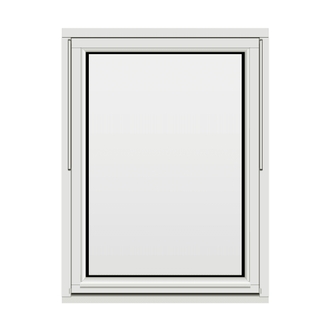 Hovedbilde H-vinduet® Toppsving 90x120 3-lags Tre m/ventil