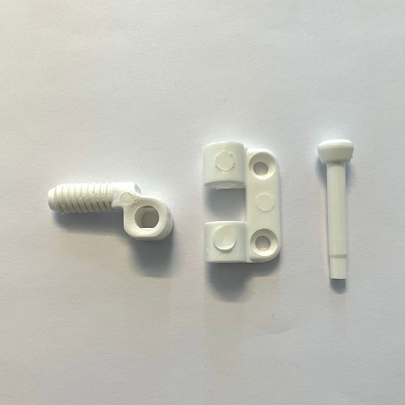 Sprossehengsle Combi Hvit 4pk
