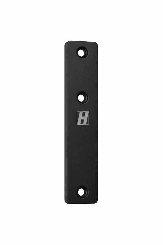 H-balkongdøren® Blindskilt 2016 Sort RAL 9005